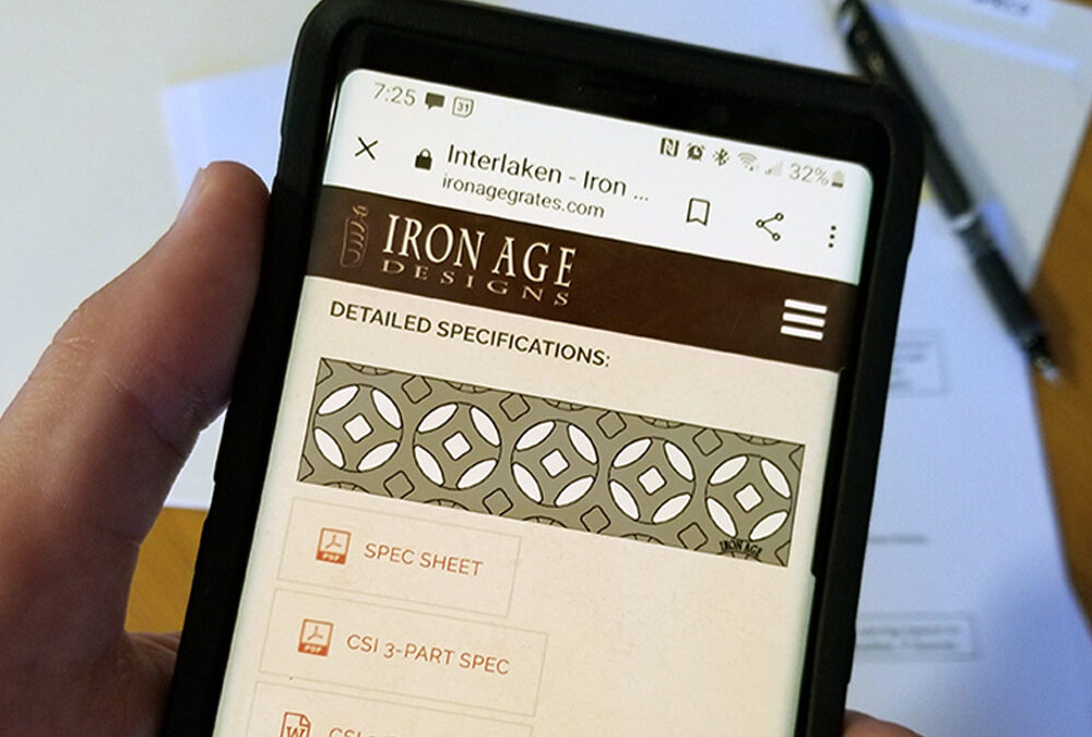 3-Part Specs For Decorative Grates