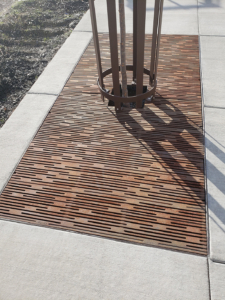 Rain 4' x 8' heel proof tree grate