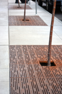 Rain 5' x 10' heel proof tree grate