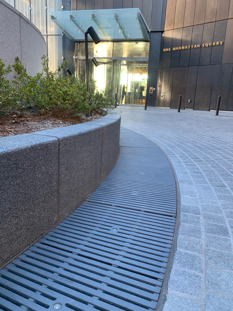 Regular Joe 19.25" wide radius trench grate