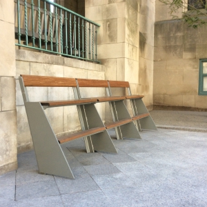 BU Law School Bench (2) E