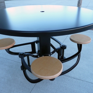 Swing Arm Right Round Table (2) E