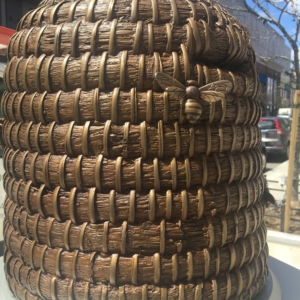 Bee Skep Installed 3