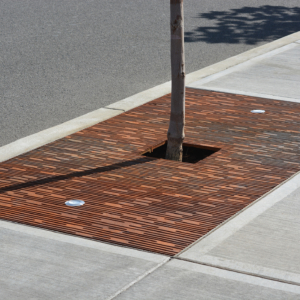 Rain 4' x 8' heel proof tree grate