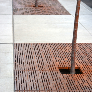 Rain 5' x 10' heel proof tree grate