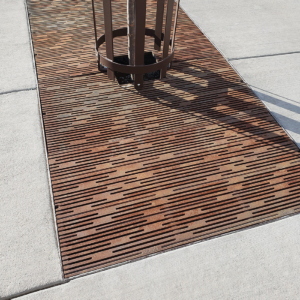 Rain 4' x 8' heel proof tree grate